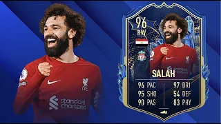 FIFA 23: MOHAMED SALAH 96 TOTS PLAYER REVIEW I FIFA 23 ULTIMATE TEAM