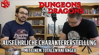 Dungeons & Dragons 5E: Ausführliche Charaktererstellung mit einem totalen Anfänger | D&D Deutsch