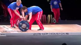 IWF World Championships Houston 2015 Women 53k Clean and Jerk