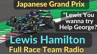 Lewis Hamilton Full Race Team Radio Japanese Grand Prix