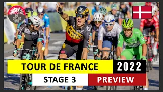 Tour de France 2022 Stage 3 PREVIEW - Can Wout van Aert win the FINAL STAGE in Denmark?