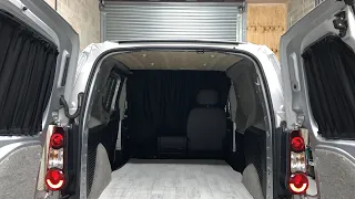 Citroen Berlingo camper van conversion part 1