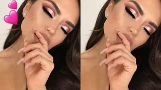 PINK VALENTINES DAY MAKEUP | iluvsarahii