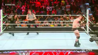 MUVIZA COM  Reigns vs Sheamus   Mr McMahon Guest Ref for WWE World Heavyweight Title Raw Jan 4 2015