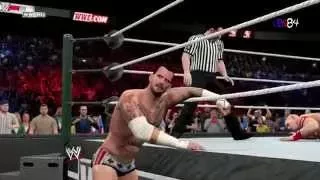 WWE 2K15 Showcase Hustle, Loyalty, and Disrespect All Cutscenes Part 1