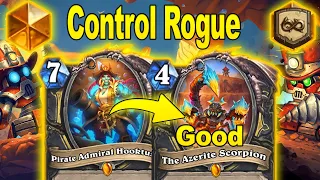 New Admiral Hooktusk Control Highlander Rogue Is Awesome At Showdown in the Badlands | Hearthstone