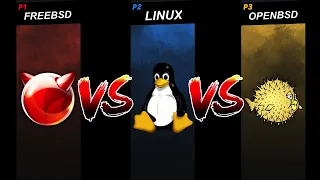 Linux vs. OpenBSD vs. FreeBSD