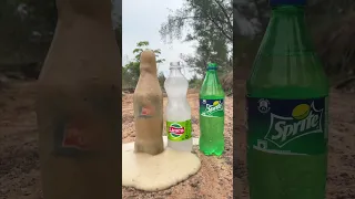 coke , sprite , limca , thumps up and mentos