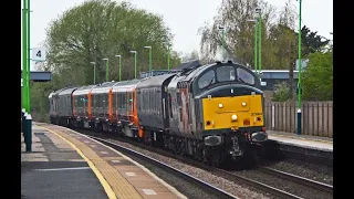 Trains at Tamworth Station 27/04/2023