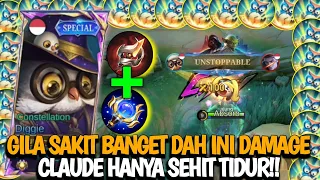 SEMAKIN GILA DAMAGENYA DIGGIE HAYABUSA DAN CLAUDE HANYA 1 HIT MATI 🥶‼️BUILD DIGGIE TERSAKIT 2024