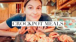 4 SUPER EASY & TASTY CROCKPOT MEALS | TIKTOK MEALS ON A BUDGET | THE SIMPLIFIED SAVER