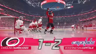 March 3,2022 Carolina vs Washington NHL 22 GM Connected Hockey League