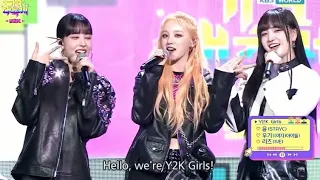 Y2K Girls 2022 KBS 가요대축제 (윤STAYC, (여자)아이들 우기, 리즈 IVE)