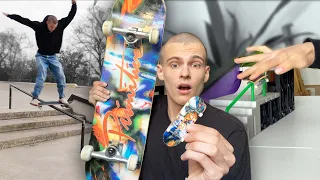 MINI SKATEBOARD vs ECHTES SKATEBOARD! 🤯