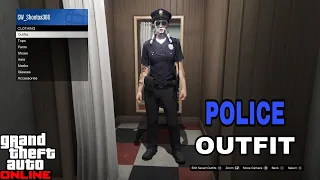 GTA 5 Online How to get and save the Cop outfit in GTA 5 Online