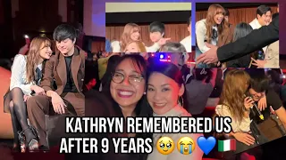 PART 2 - G Kapamilya in Milan - KATHRYN BERNARDO remembered us after 9 years 😭 + Feedbacks