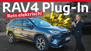 RAV4 Plug-In Hybrid - Rein elektrische Reichweite im Test!