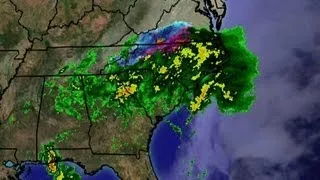 Late winter storm hits South, Mid-Atlantic States