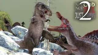 Spinosaurus vs Tyrannosaurus rex "The Prequal" (FULL ANIMATION) Chapter 1 - Episode 2