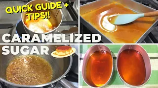 HOW TO CARAMELIZE SUGAR FOR FLAN 🍮 IN 3 EASY WAYS | TIPS FOR PERFECT CARAMEL | LECHE FLAN ARNIBAL