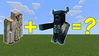 I Combined the Iron Golem and the Warden in Minecraft - Here's What Happened...