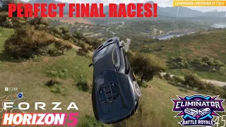 A VERY LONG COMPILATION OF PERFECT AND CLOSE FINAL RACES! - Forza Horizon 5 | Eliminator