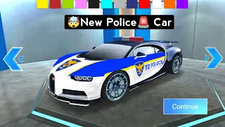 NEW Bugatti Chiron Police Car - 3D Driving Class Game - Android best Gameplay