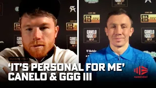 'It's personal for me' - Canelo v GGG 3 I Canelo & GGG get candid ahead of trilogy bout I Main Event