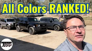 Ranking ALL 2024 Land Cruiser Colors: Best to Worst!