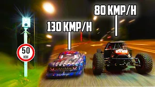 Flitspaal VS 130KM/H Bestuurbare Auto