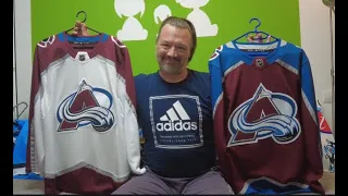 All my Jerseys of the Colorado Avalanche, 2023 Edition