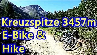 Kreuzspitze 3457m - E.Bike & Hike - Vent - Ötztal - Gipfelschau