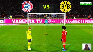 Bayern Munich vs Borussia Dortmund - Penalty Shootout 2023 | Reus vs Bayern | eFootball PES Gameplay