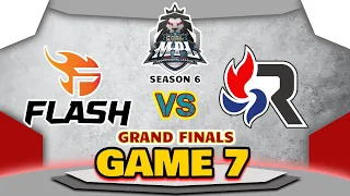 TEAM FLASH vs RSG SG | Game 7 | MPL SINGAPORE Season 6 | GRAND FINALS