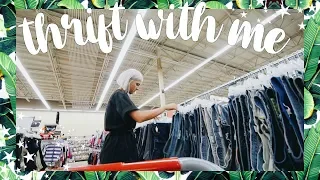 Come Thrift With Me | BIG End of Summer 50% off Thrift Store Sale | Try On Thrift Haul