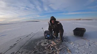 Блесна и мормышка! Рыбалка на Братском водохранилище!