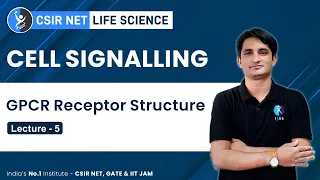 GPCR Receptor Structure | Cell signalling: L - 5 | CSIR, GATE, DBT, BARC, ICMR | IFAS