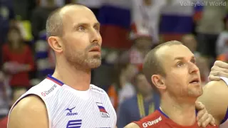 Russia vs France   2016 Volleyball Olympic Qualification   European Mens FINAL Full