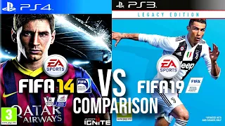 FIFA 14 First PS4 Vs FIFA 19 Last PS3