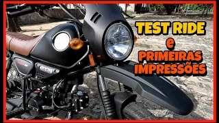 TEST RIDE NOVA SHINERAY WORKER CROSS 150 E PRIMEIRAS IMPRESSÕES