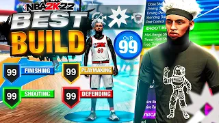 I MADE THE BEST NBA 2K22 GUARD BUILD.... (CURRENT GEN)