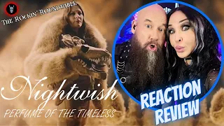 METAL couple REACTS and REVIEWS - Nightwish - Perfume Of The Timeless (OFFICIAL MUSIC VIDEO)