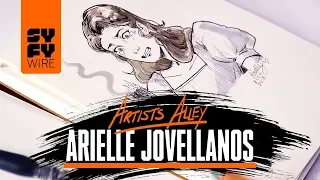 Hamilton's Eliza Hamilton Sketched By Arielle Jovellanos (Artists Alley) | SYFY WIRE
