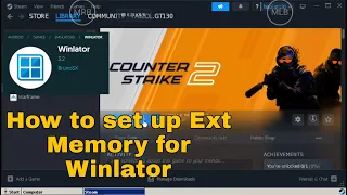 Add Ext Storage and run Steam games | Winlator