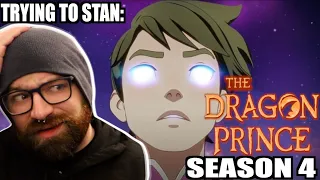 TRYING TO STAN THE DRAGON PRINCE SEASON 4 MYSTERY OF AARAVOS REACTION & BREAKDOWN