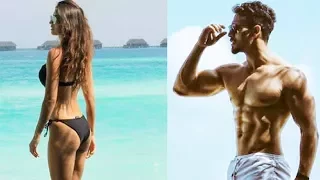 Disha Patani in BIKINI With Tiger Shroff