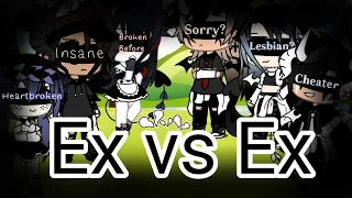 Ex vs Ex singing battle||Gacha Life