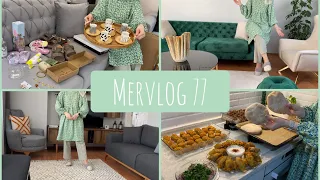 NEW BRIDE HOME TOUR 🏠 3+1 HOME LAYOUT AND DECORATION | STUFFED ONIONS    | HAZELNUT ROLL SWEET