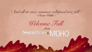Welcome Fall! Animated Digital Card - #MadeWithMoho
