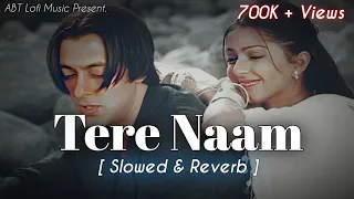 Tere Naam - Title Track | Slowed & Reverb Song | Hindi Love Romantic 💘 Lofi Song | ABT Lofi Music